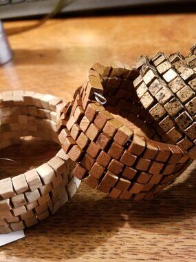 JIANHUI of London wood wrap bracelets - 3 nwt